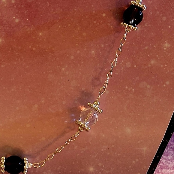 Sterling Silver Quartz Necklace and Earings - Picture 3 of 4